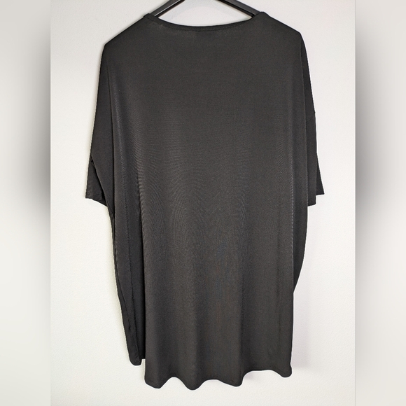 LuLaRoe Classic Perfect Tee Black Size M Oversized Baggy Like New! - Picture 5 of 5